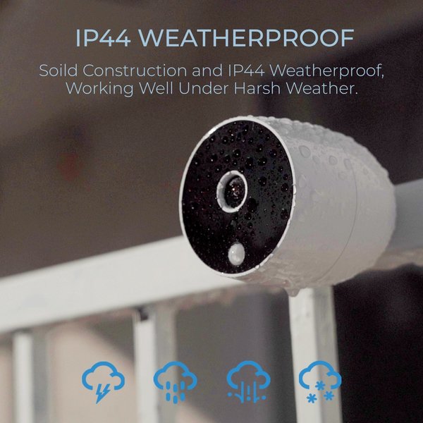 Eco4Life WiFi WireFree HD Outdoor 1080P Battery IP Camera SC-BIPC-1001V2